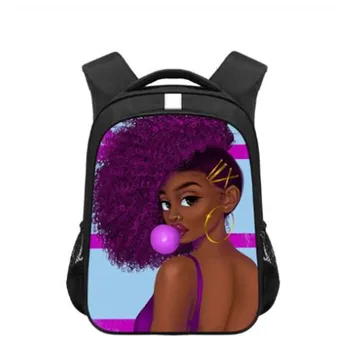 

16 Inch Black Girls Kids Backpack Cartoon Children School Bags Student Teenager Backpack Kids Gift Bags