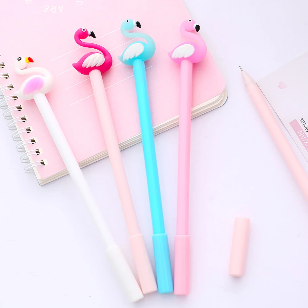 Stylo Gel Kawaii coloré mignon, papeterie chien Panda, accessoire de  bureau, Kawaii, papeterie scolaire, joli truc, 100 pièces/ensemble -  AliExpress