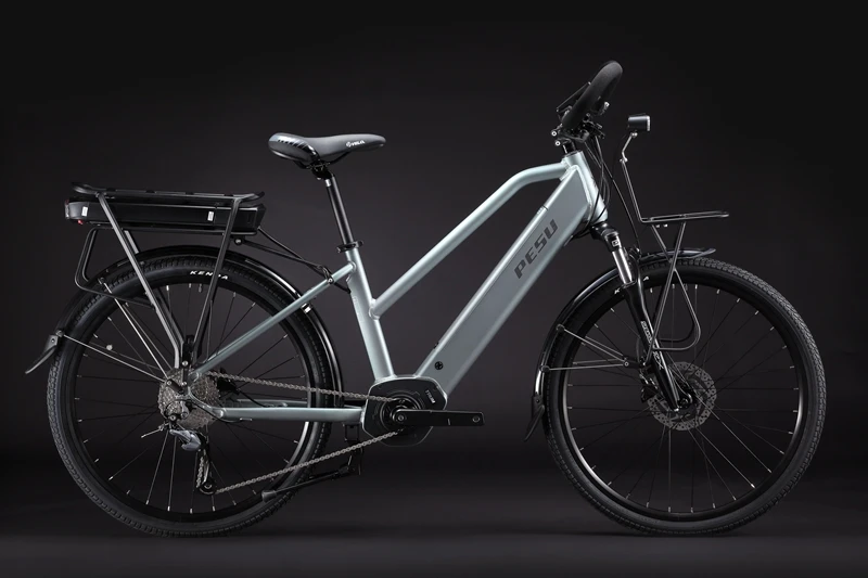 PESU ONE+ 250 Вт 930Wh Электрический велосипед 9 скоростей велосипед из сплава 300 км