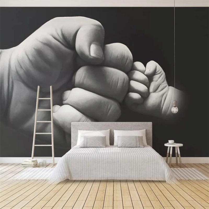 wellyu ورق حائط ثلاثي الأبعاد مخصص ورق جدران إبداعي مطلي يدوي ا بالأبيض والأسود لوحة جدارية زخرفية wallpapers aliexpress wellyu ورق حائط ثلاثي الأبعاد مخصص ورق جدران إبداعي مطلي يدوي ا بالأبيض والأسود لوحة جدارية زخرفية wallpapers aliexpress