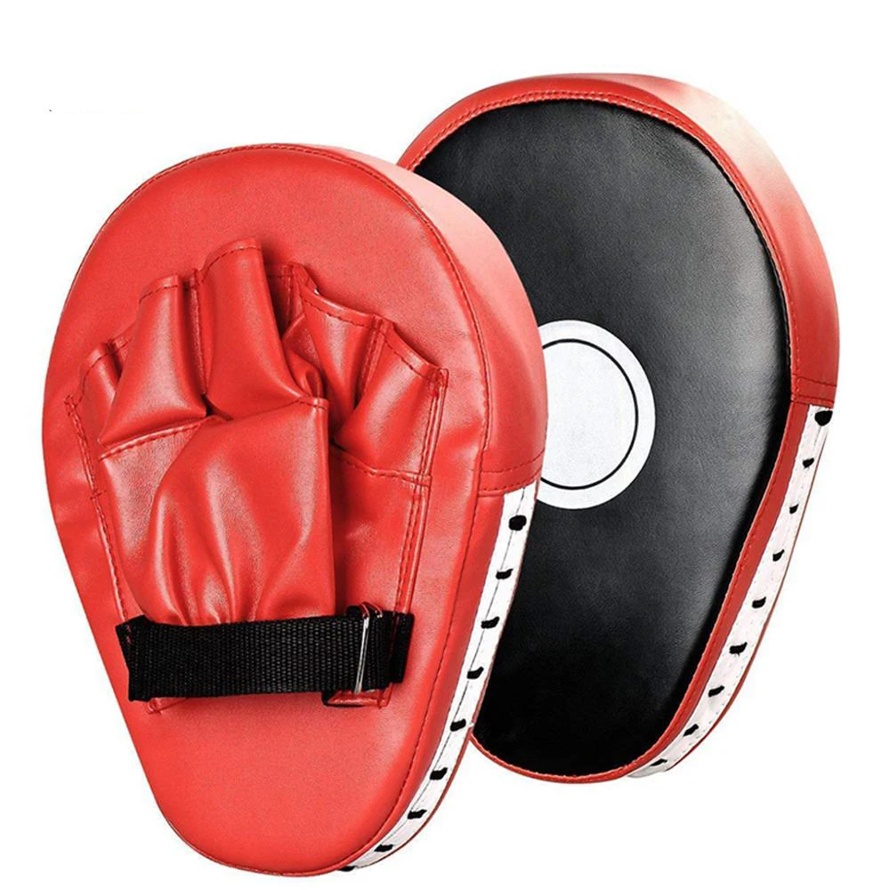 2-PCS-Kick-Boxing-Gloves-Pad-Punch-Target-Bag-Men-MMA-PU-Karate-Muay-Thai-Free (3)