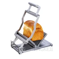 Slicer Food Grade Stainless Steel Commercial Toast Slicer Household Efficient Manual Multi Function Square Bread Cutting Machine 1