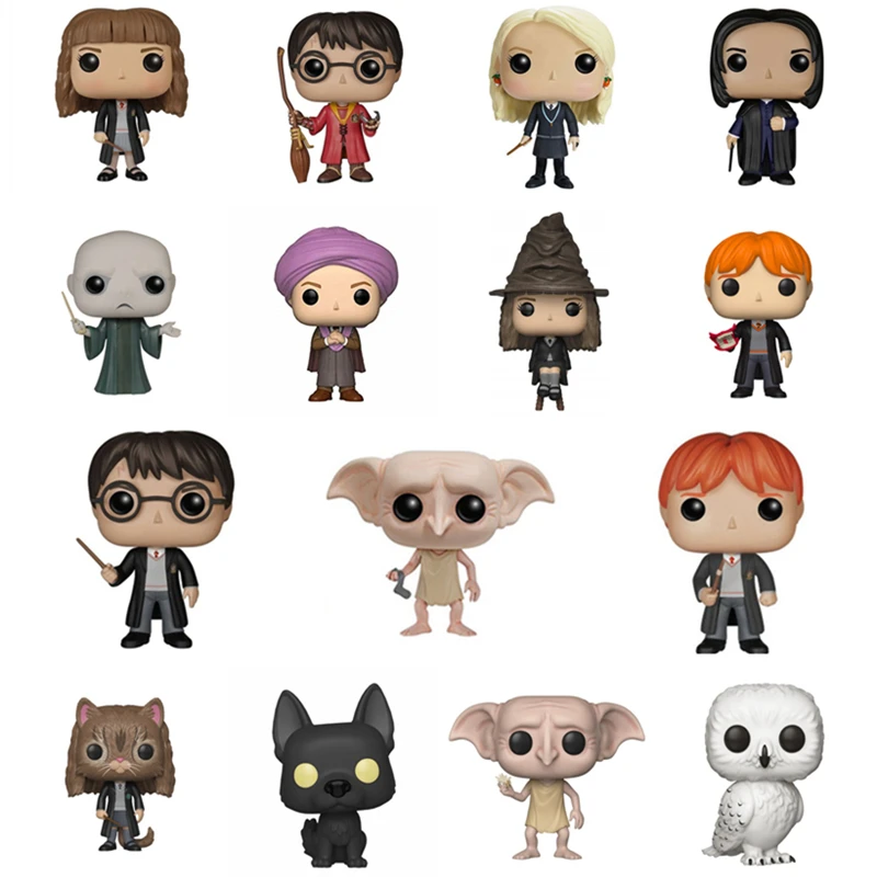 Funko pop Snape Rubeus Luna Добби Дамблдор Рон Уизли фигурка поп Коллекционная модель игрушки