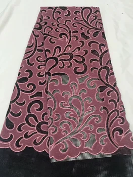 

Beautiful Guipure Lace FABRIC 2018 Bridal Net Lace High-End Embroidered Bridal Nigerian Lace FABRIC For Wedding Dress CD2592
