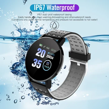 

119plus 1.3in Intelligent Watches Heart Rate Monitoring Watch Sports Watches Wristband Waterproof Smartwatch