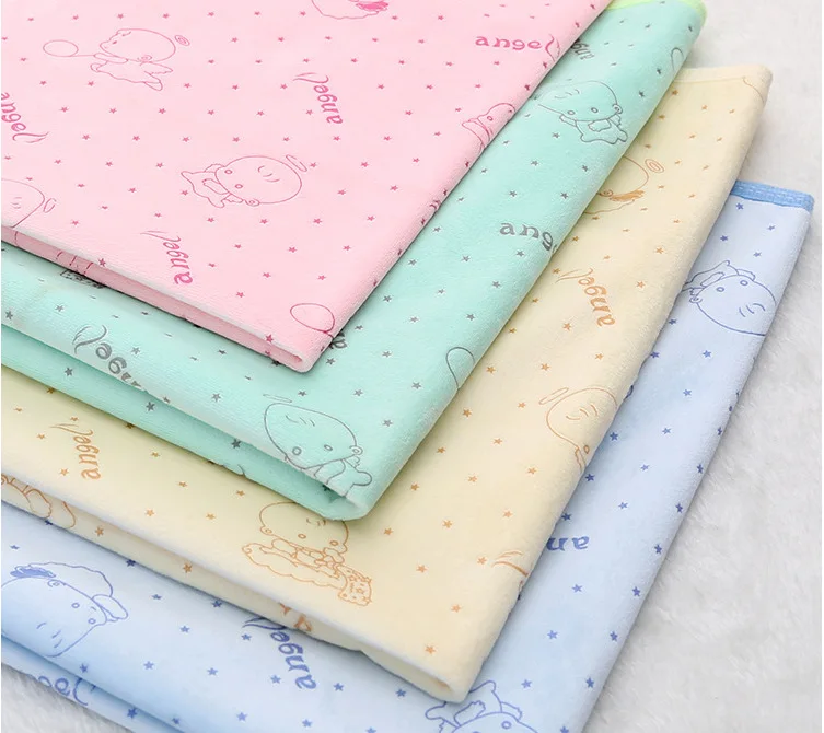 

Ultra-Fine Crystal Velvet Baby Diaper Pad Newborns Waterproof Large Size Water-Absorbing Washable Septate Mattress