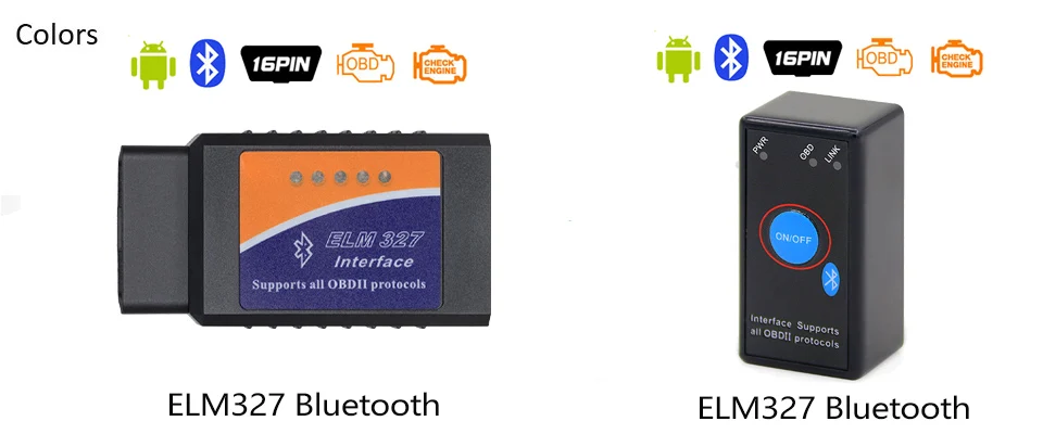 ELM327 V1.5 Bluetooth/Wifi OBD2 V1.5 Elm 327 Bluetooth PIC18F25K80 чип OBD автоматический диагностический инструмент OBDII для Android/IOS/Windows