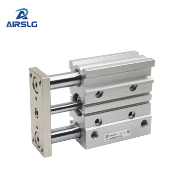 

MGPM bore 12 16mm stroke 10-150mm Compact guide cylinder Thin Three axis air pneumatic cylinder with guide rod MGPM12-30Z 16-20Z