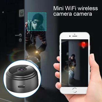 

Mini Wireless Wifi Camera Night Vision HD 1080P Motion Detection Video Recording for Home Security Camcorders PUO88