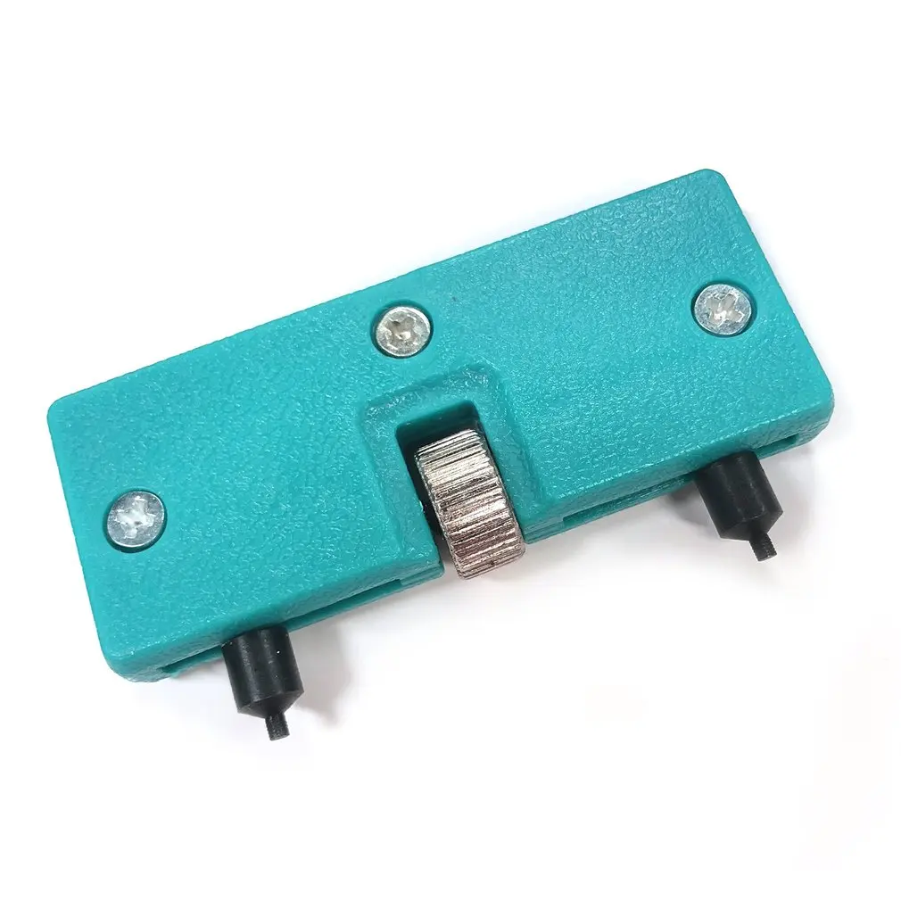 

Portable Two-legged Large-caliber Opener Kit Adjustable Watch Back Case Opener Cover Screw Remover Wrench Repair Tool