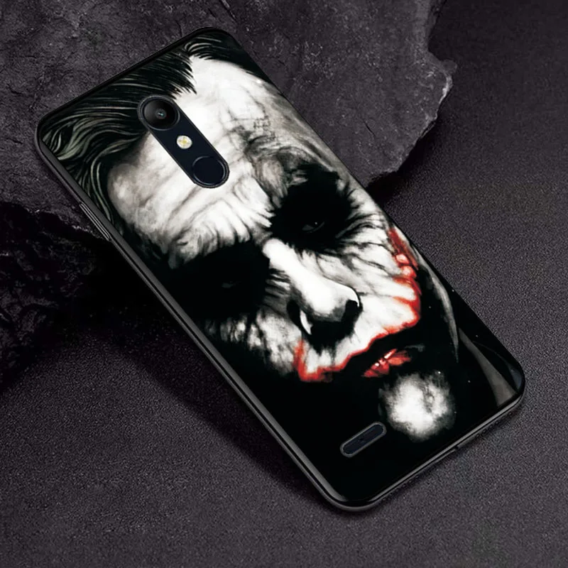 TPUBLK535 Cute Fashion Phone Case For LG K8 K7 K4 Black TPU Back Cover For LG K8 K10 K40 Case Bumper For LG K12 Plus LG X4 - Цвет: TPUBLK535
