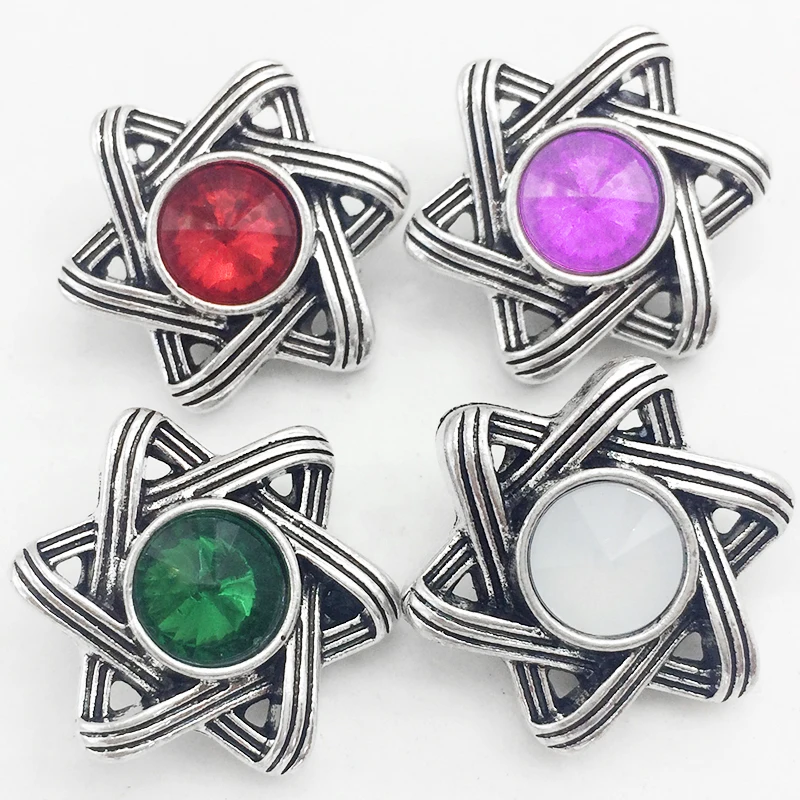 XH9719 hanukkah Metal Snap button fit 18mm 20mm snap jewelry | Украшения и аксессуары