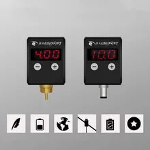 Новая аккумуляторная мини Беспроводная мощность татуировки RCA/DC разъем для татуировки ручка питания TPS20