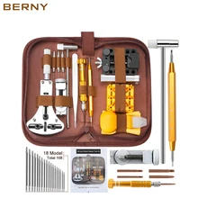 

BERNY Professional Watch Repair Tool 149 Sets of Watch Repair Accessories Alloy Steel Material Strap Cover Removal Screwdriver