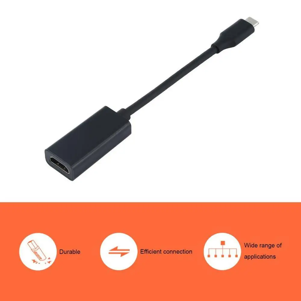Macbook USB-C type C USB3.1 Мужской к HDMI Женский 4K HDTV 10 Гбит/с Кабель-адаптер Лот