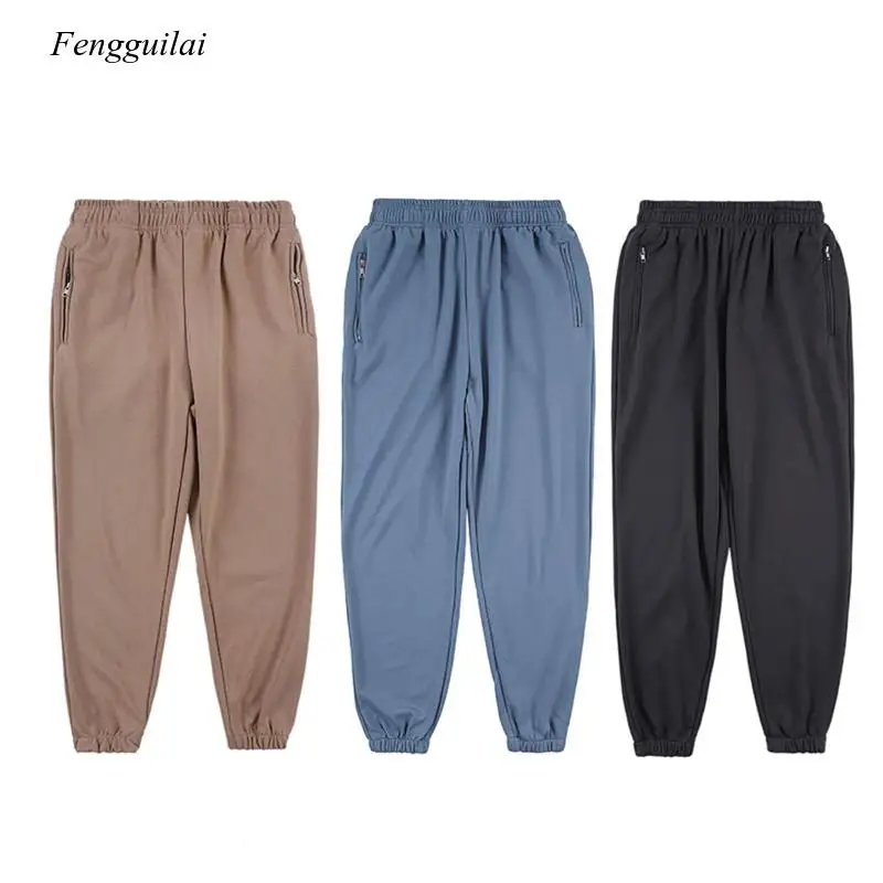 

Men Narrow Feet Cotton Sweatpants Hip Hop Pants