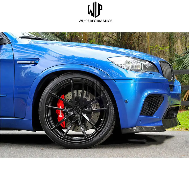 宝马X6M E71碳纤前唇 9