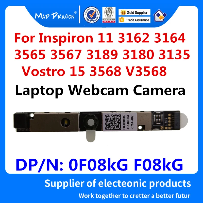 Mad Dragon Brand Laptop Webcam Camera Board For Dell Inspiron 11 3162 3164 3565 3567 3189 3180 3164 Vostro 15 3568 0f08kg F08kg Sound Cards Aliexpress