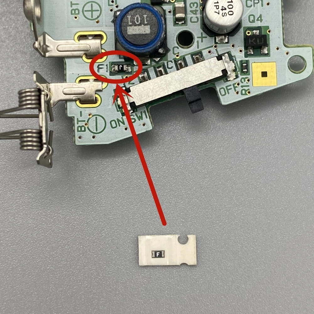 Запасные предохранители для материнской платы GBA F1 Nintendo Gameboy предохранитель