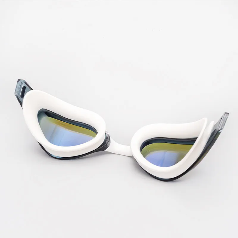 Professional Waterproof Plating Clear Double Anti-fog Swim Glasses Anti-UV Adjustable Swimming Goggles Men Wome Swim Eyewear
