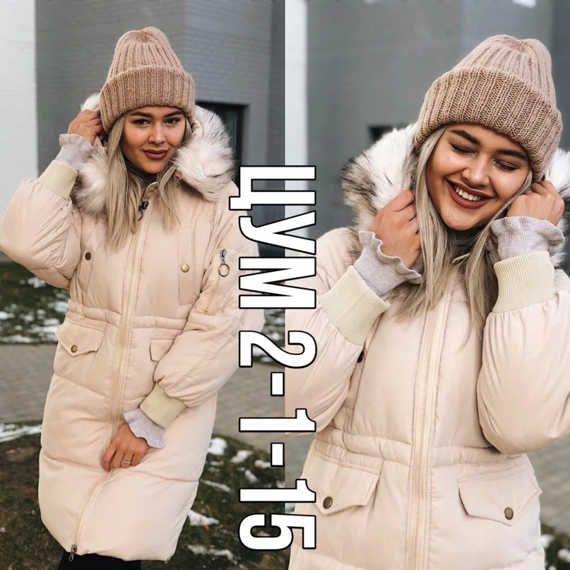 

2019 Spring New Style Fur Collar Hooded Zipper Cotton Coat AliExpress EBay