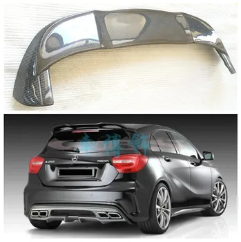 

High Quality CARBON FIBER & ABS REAR WING TRUNK LIP SPOILER FOR Benz W176 A Class A180 A200 A250 A260 A45 2013-2019 BY EMS