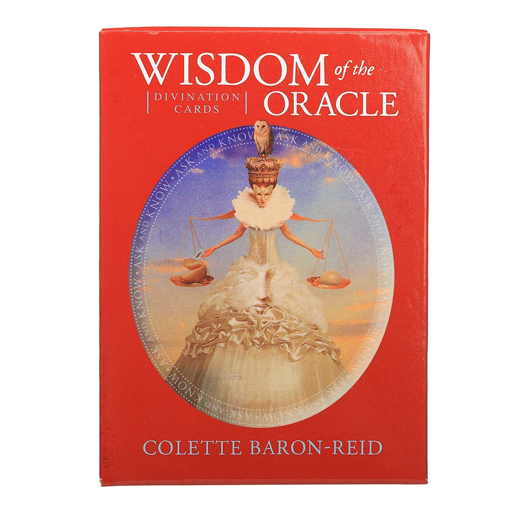 Oracle wisdom-cartas de oráculo Tarot l, cartas de oráculo, juegos de mesa, cartas de Palying para juego de fiesta