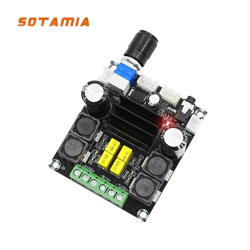 

SOTAMIA TPA3116D2 Digital Audio Power Amplifier Board Amplificador 100Wx2 Stereo Am 2.0 Channel Sound Amplifier Home Theater DIY
