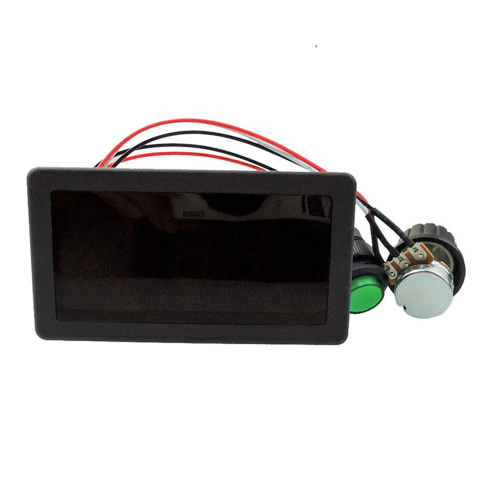 CCM5D DC6V до 30V Светодиодный дисплей Цифровая PWM плата легко наносить Start Stop Переключатель Регулятор оборотов Черный регулятор скорости контроллер