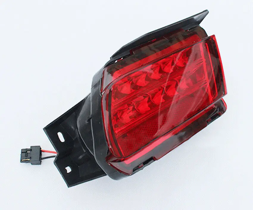 Для Toyota Prado FJ150 2010- высокое качество светодиодный Копченый автомобиля задние противотуманные фары дальнего света бампер лампа