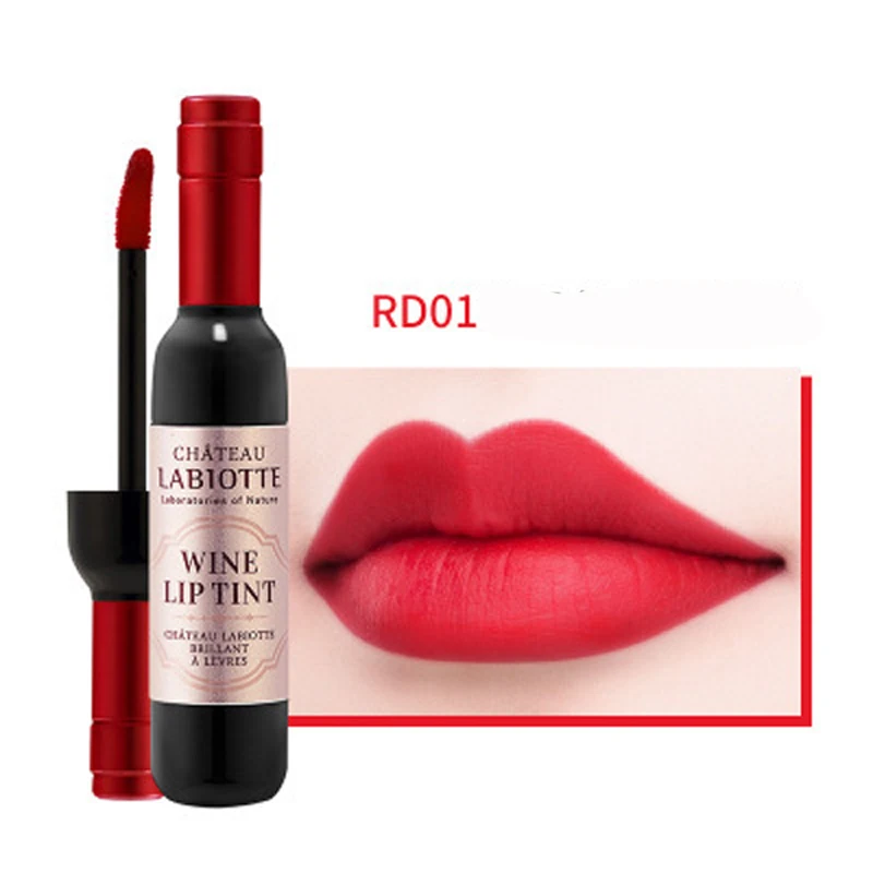 LABIOTTE Chateau Labiotte Wine Lip Tint 7g Nude Lip Gloss Waterproof Liquid Matte Lipstick Long Lasting Tint Korea Cosmetics