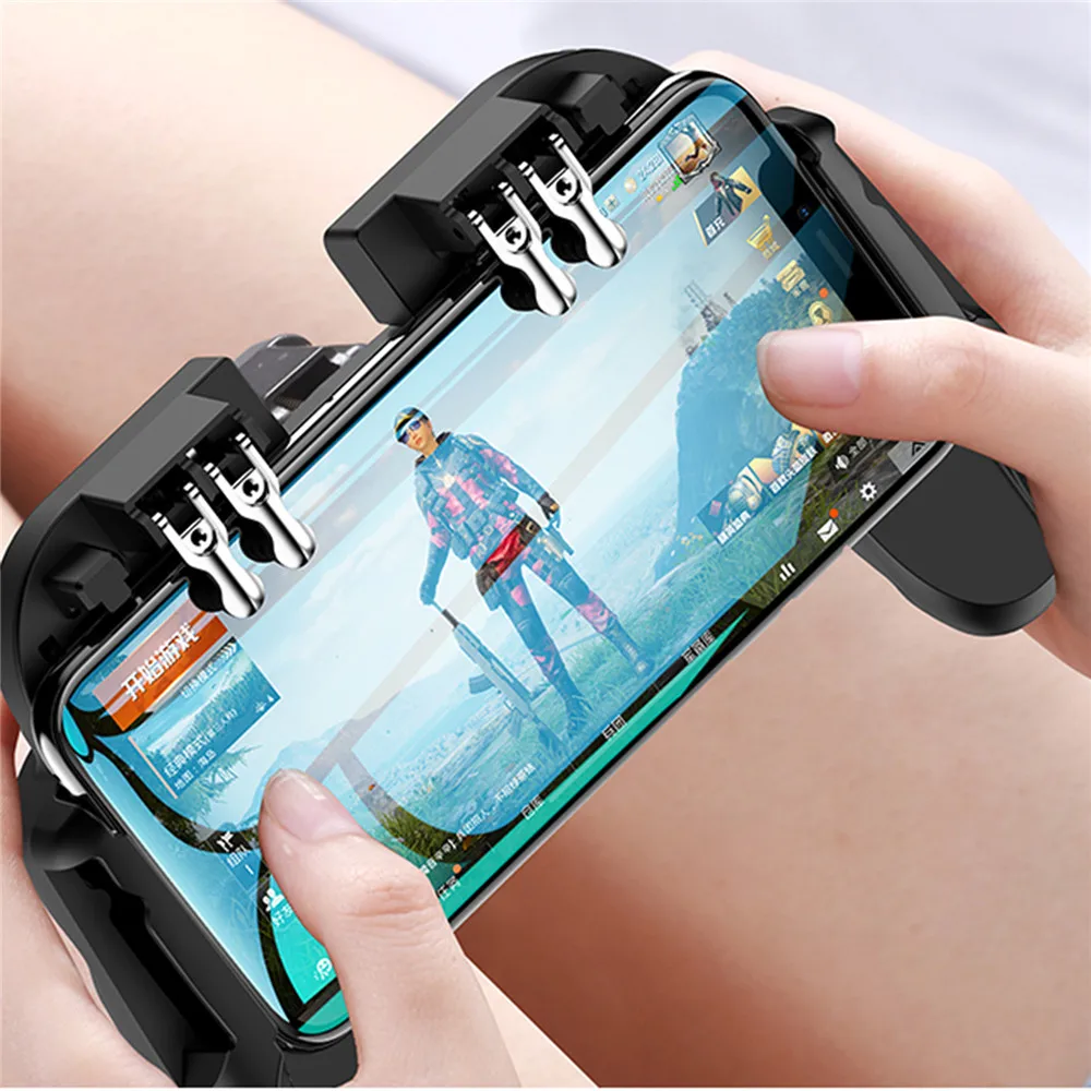 

2019 New Gamepad Pubg Controller With Cooling Fan Android Joystick Mobile Controller Handheld Game I Phone Millet