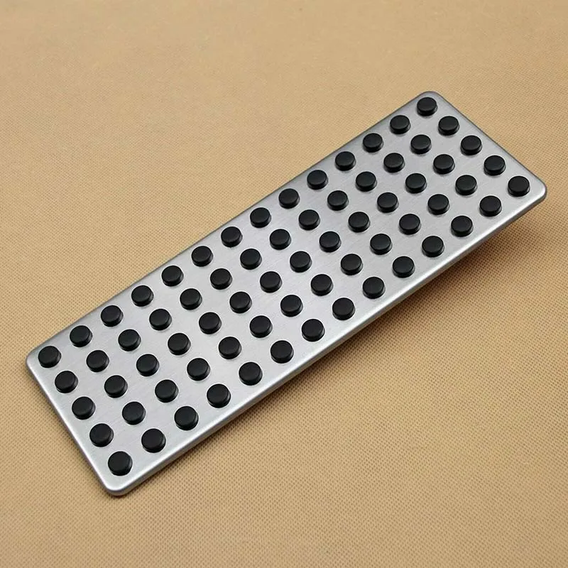 Декор интерьера для автомобиля Mercedes-Benz из нержавеющей стали, противоскользящий чехол для педали, подставка для ног, популярный и практичный, полезный, прочный