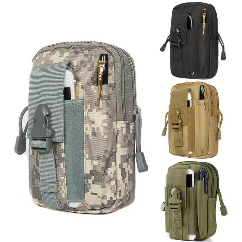Tactical Pouch Belt Waist Pack Bag Basic Classic Military Fanny Mobile Phone Pocket | Багаж и сумки