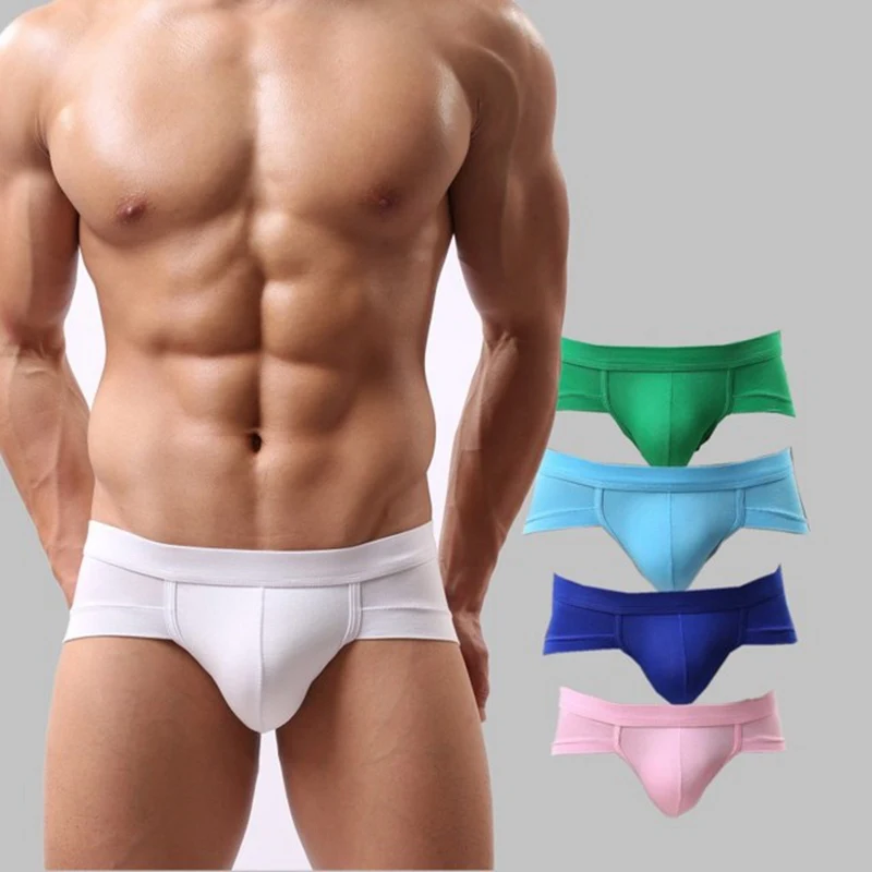 

modal breathable low waist men's briefs high quality not fade not deform U convex design men's underwear