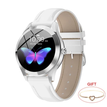 

KW10 KW20 Women Smart Watches IP68 Waterproof Ladies Watches Heart Rate Monitor blood pressure Fitness Bracelet For Android IOS