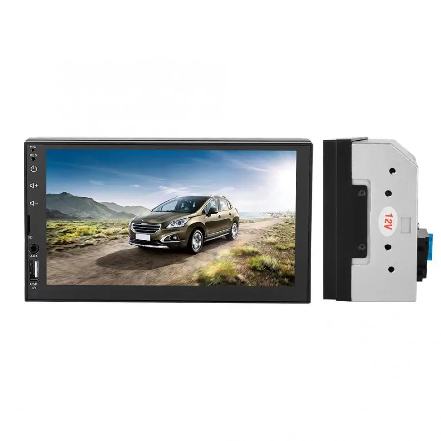 Мини mp3-плеер " двойной 2 Din автомобильный стерео MP5 плеер USB/TF/AUX/FM Bluetooth 4,0 мультимедиа для Android Bluetooth Автомобильный mp3