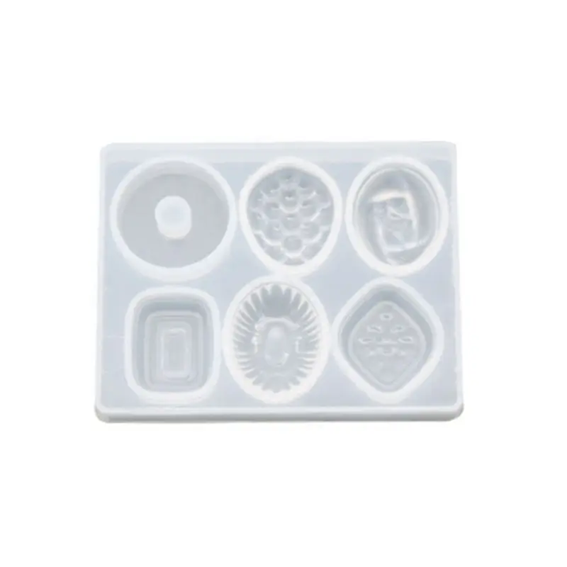 

DIY Crafts Making Crystal Epoxy Mold Earrings Candy Mould High Mirror UV Resin Silicone Molds