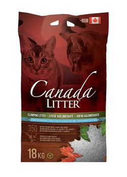 

CANADA LITTER CANADA LITTER lumps filling the toilet for cats smell the castle with the scent of baby powder