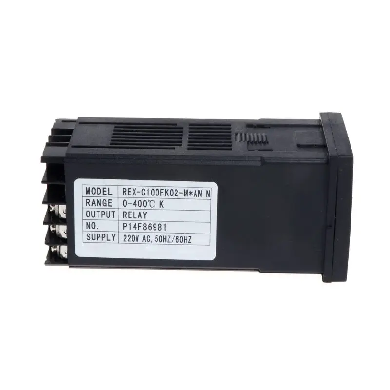 PID цифровой регулятор температуры REX-C100(м) от 0 до 400 C K Тип релейный выход