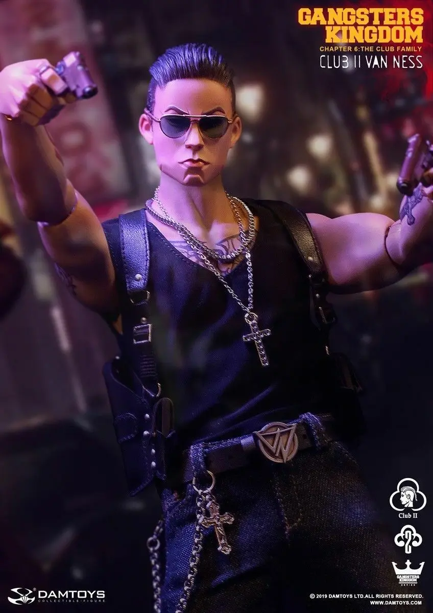 DAMTOYS DAM Gangbang Kingdom Club 2 Wu Jianhao Van Ness 1/6 GK017 Figure Toys A Best Price | Игрушки и хобби