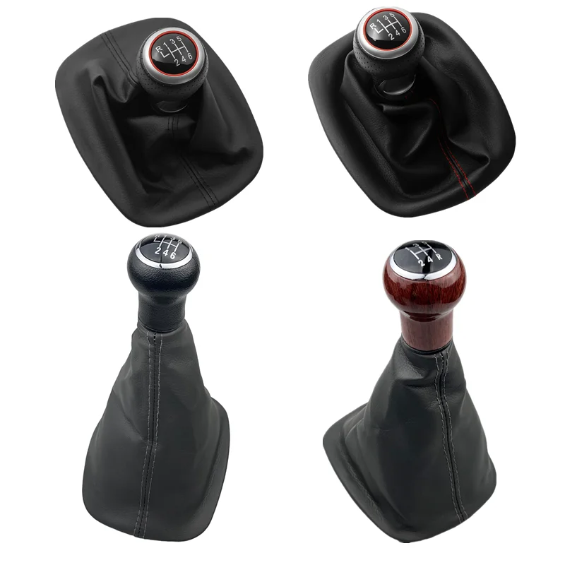 

5 / 6 Speed 12mm Car Gear Shift Knob Gaiter Boot Collar For VW Passat B5 B5.5 1998-2004 B5 FL (00-05) 3B B5 3B2 3B5 1996-2000