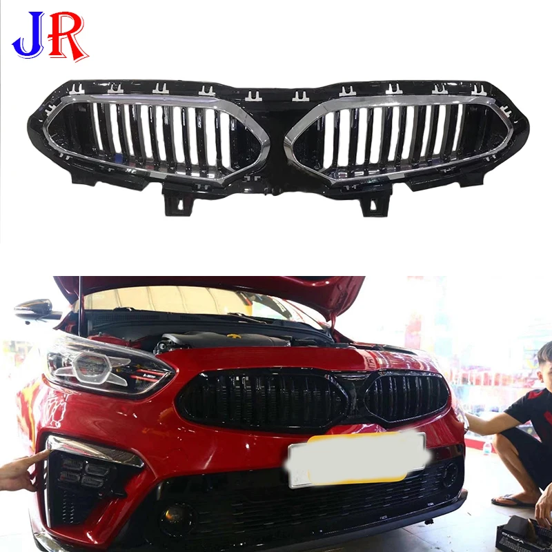 FrontRacinggrillefitforKIACerato2020frontgrilleabsgloss