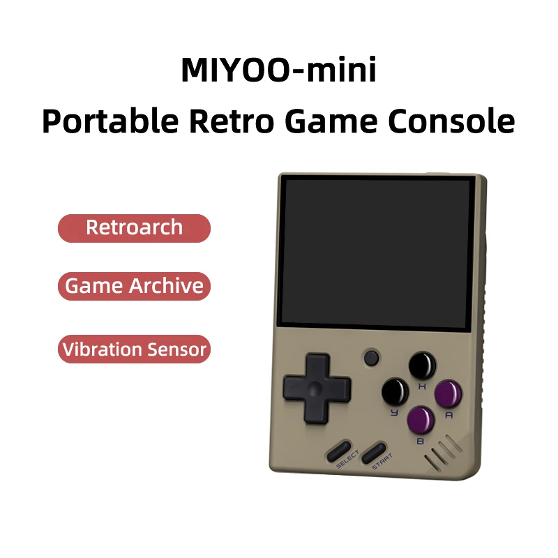 2022 Explosion MIYOO Mini Portable Game Console 2.8 Inch IPS HD Screen Retro Handheld Classic Gaming Emulator Gift