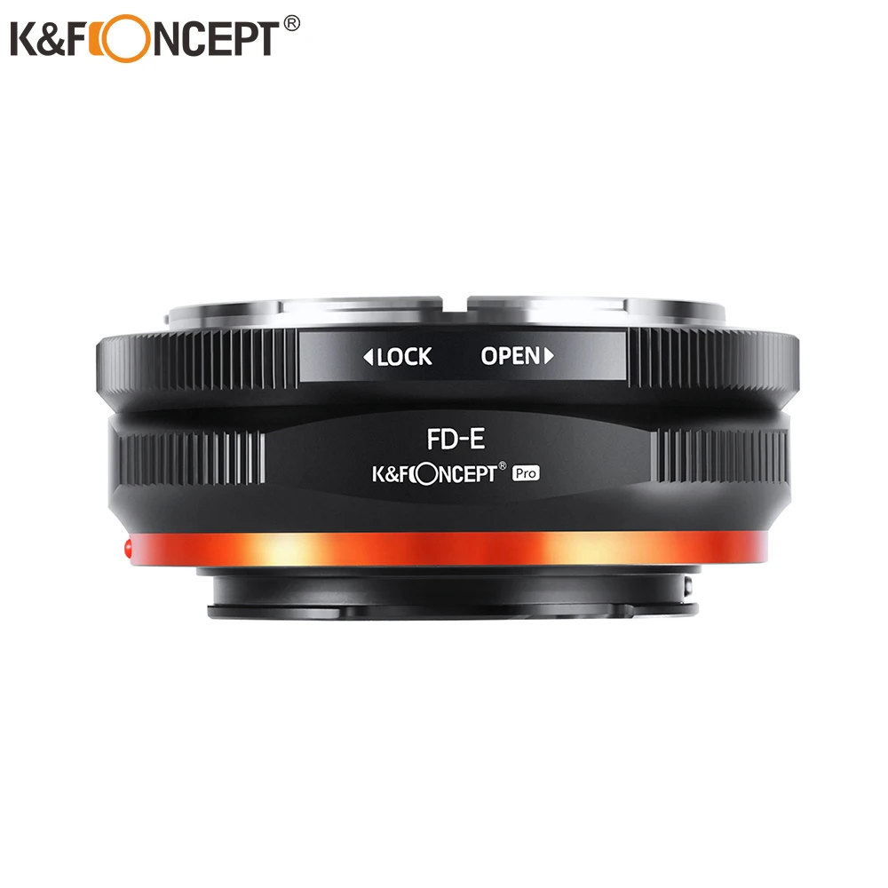 Адаптер K & F Concept FD для объектива Nex Pro E Mount Canon Sony NEX адаптер камеры с матовым