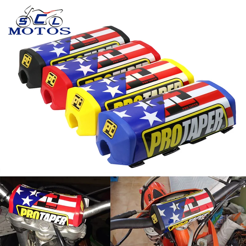 Sclmotos 1 1/8 ''Dirt Pit Bike ATV Quad Pro Taper руль мотоцикла Pad Fat Grips для Kawasaki KTM MX Dir tbike Cross 4