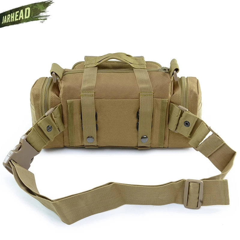 Upgrade 900D Outdoor Waist Bag Military Tactical Waterproof  Oxford Climbing Shoulder Bag Fishing Hiking Camera Pouch Hand Bag