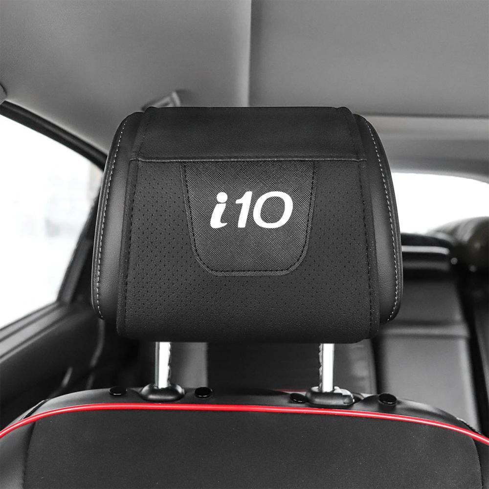 Чехол на подголовник автомобиля для Hyundai I10 1 шт. из искусственной кожи |