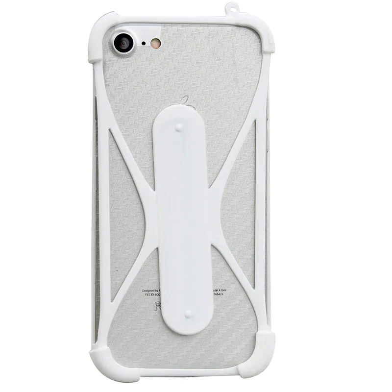 Универсальный мягкий силиконовый чехол-бампер для мобильного телефона Meizu C9 Pro Чехол - Цвет: Белый