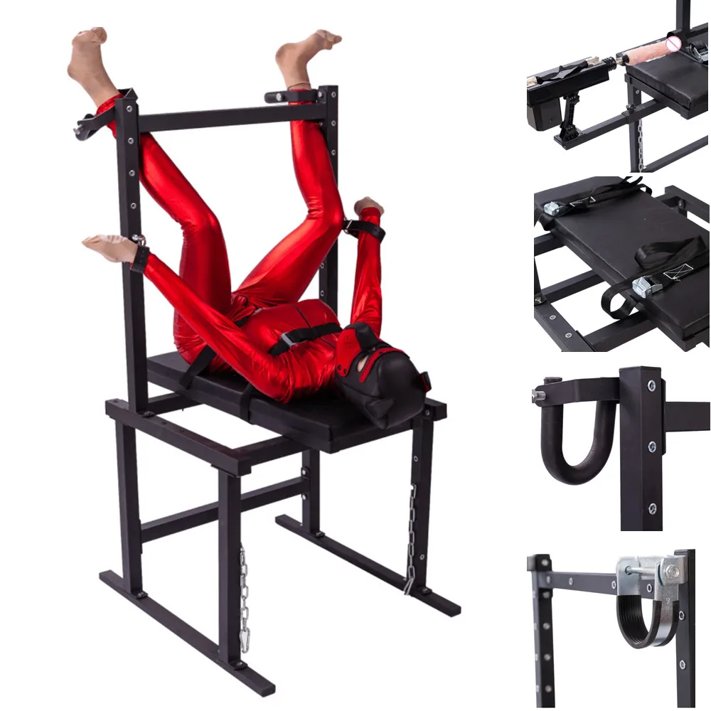 Multi Position Sex Chair Bondage Bench Bdsm Furniture With Dildo Machine 18 Adult Supplies Sexy Toys For Couples Erotic Products